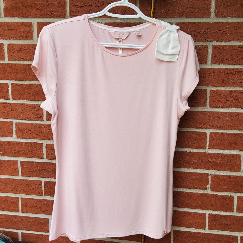 Ted Baker Pink Short Sleeve Tee